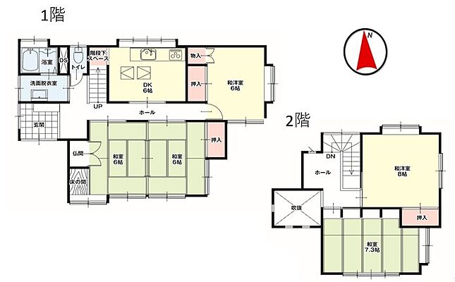 間取り KEM新潟市江南区亀田東町1期　中古戸建