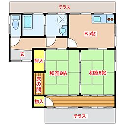 🉐敷金礼金0円！🉐伊佐市大口原田貸家