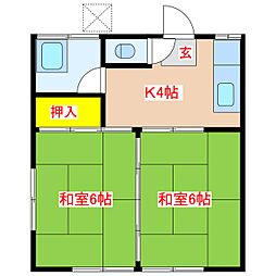 🉐敷金礼金0円！🉐コーポ大口