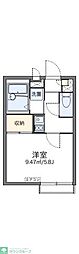 デュオグラーティア 1Kの間取図画像