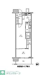 ロイヤルパークス西新井 1LDKの間取図画像