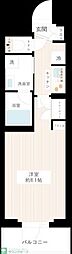 ジュイールパルフェ西新井 1Kの間取図画像
