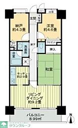 間取図画像 2SLDK