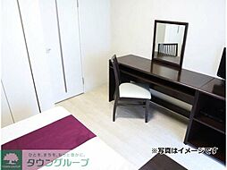 プレール・ドゥーク西新井II 401 4階1Kのリビング/ダイニング