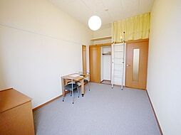 レオパレスめぞん一刻 202 2階1Kのリビング/ダイニング