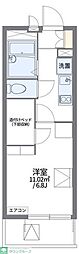 レオパレスサンカレッジ 1Kの間取図画像