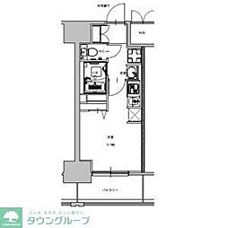 S-RESIDENCE金山flap(フラップ) ワンルームの間取図画像