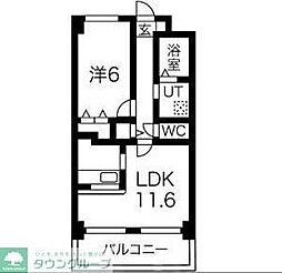 リアライズ稲永駅前 1LDKの間取図画像