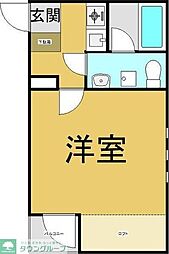 名古屋市営桜通線 吹上駅 徒歩4分の賃貸アパート 3階1Kの間取り