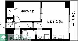 名古屋市営名城線 西高蔵駅 徒歩5分の賃貸マンション 5階1LDKの間取り