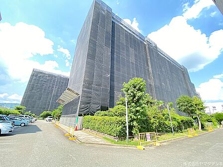 大規模修繕工事中です