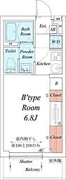 リブリ・辻堂 1Kの間取図画像
