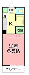 間取図画像 1K