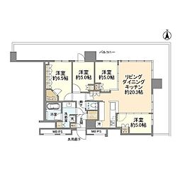 間取図画像 4LDK