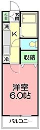 間取図画像 1K
