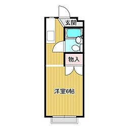 間取図画像 ワンルーム