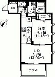 ラグーナレジデンス 1LDKの間取図画像