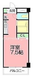 湘南abs 1Kの間取図画像