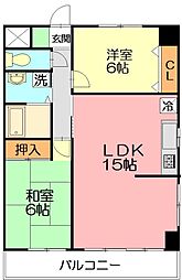 リステージ湘南川名 2LDKの間取図画像