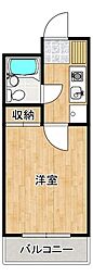 藤沢朝日町ダイカンプラザフクチハイツ 1Kの間取図画像