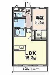 ベレオ・センチュリー 1LDKの間取図画像