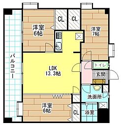 JR鹿児島本線 九州工大前駅 徒歩3分 4階/-