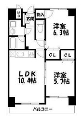 北九州都市モノレール小倉線 片野駅 徒歩4分