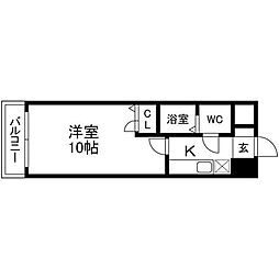北九州都市モノレール小倉線 片野駅 徒歩6分 4階/-