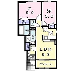 JR筑豊本線 奥洞海駅 徒歩10分 1階/-