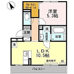 エスポワール祇園B 3階/-