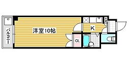 ロイヤルリージェント105 1Kの間取図画像