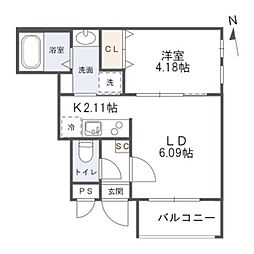 仮称)Cherim片野EAST 1階/-