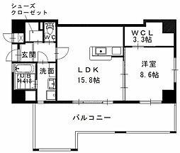 北九州都市モノレール小倉線 旦過駅 徒歩3分 8階/-