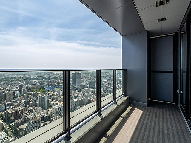 バルコニー ザ・タワー横浜北仲 57階/-