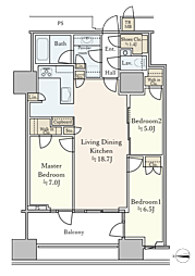 間取図画像 3LDK