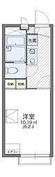 レオパレスエトワール津田西町 1Kの間取図画像