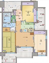 ライフデザイン平野 3LDKの間取図画像