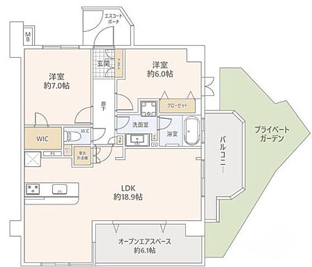 間取り図です。