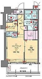 PRESSANCENEOCHODOAURORA 1LDKの間取図画像