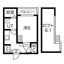 🉐敷金礼金0円！🉐ロプト浄心