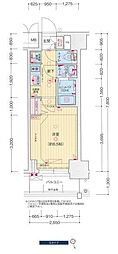 プレサンス広小路通今池 1Kの間取図画像