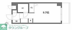WINBEELSOLO熊谷No.3 ワンルームの間取図画像
