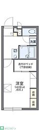レオパレスはあと 1Kの間取図画像