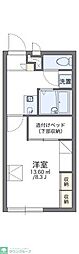 レオパレスサンライズアオキ 1Kの間取図画像