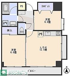 06河野ビルセンチュリー前橋大友町 3LDKの間取図画像