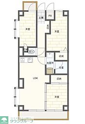 ライオンズマンション高崎 3LDKの間取図画像