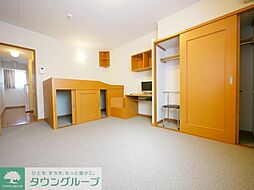 レオパレスSUN LIGHTII 40886 2階1Kのリビング/ダイニング