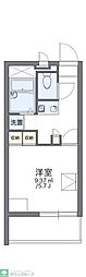 レオパレスジュネス前橋 1Kの間取図画像