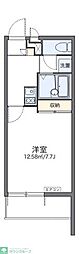 レオパレスヤマザキ 1Kの間取図画像