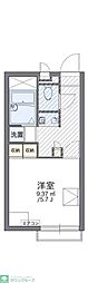レオパレスプリムラ 1Kの間取図画像